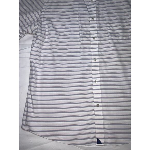 UNTUCKit Shirt Men’s Size XXL Striped Button Up Beringer Wrinkle Free Slim Fit - Picture 5 of 16